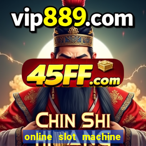 online slot machine games real money